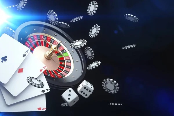 Live Roulette table with dealer and spinning wheel on satelittogel